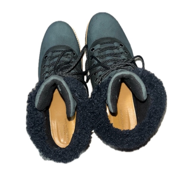 Cole Haan Women's Zerøgrand Explore Waterproof Hiker Boots Blue Size 9.5B - Picture 5 of 13